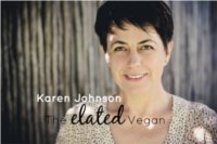 Karen Johnson — The Elated Vegan. Photo © Tessa-B.com